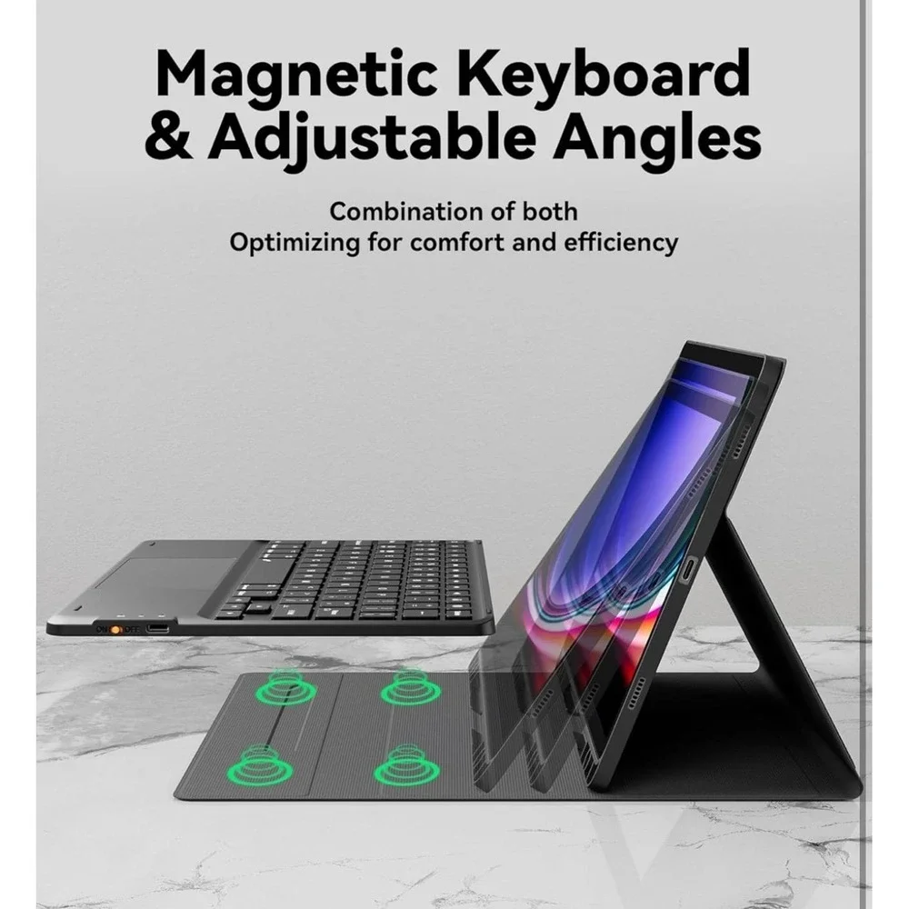 GreenLaw Galaxy Tab S9 FE 5g Case with Keyboard